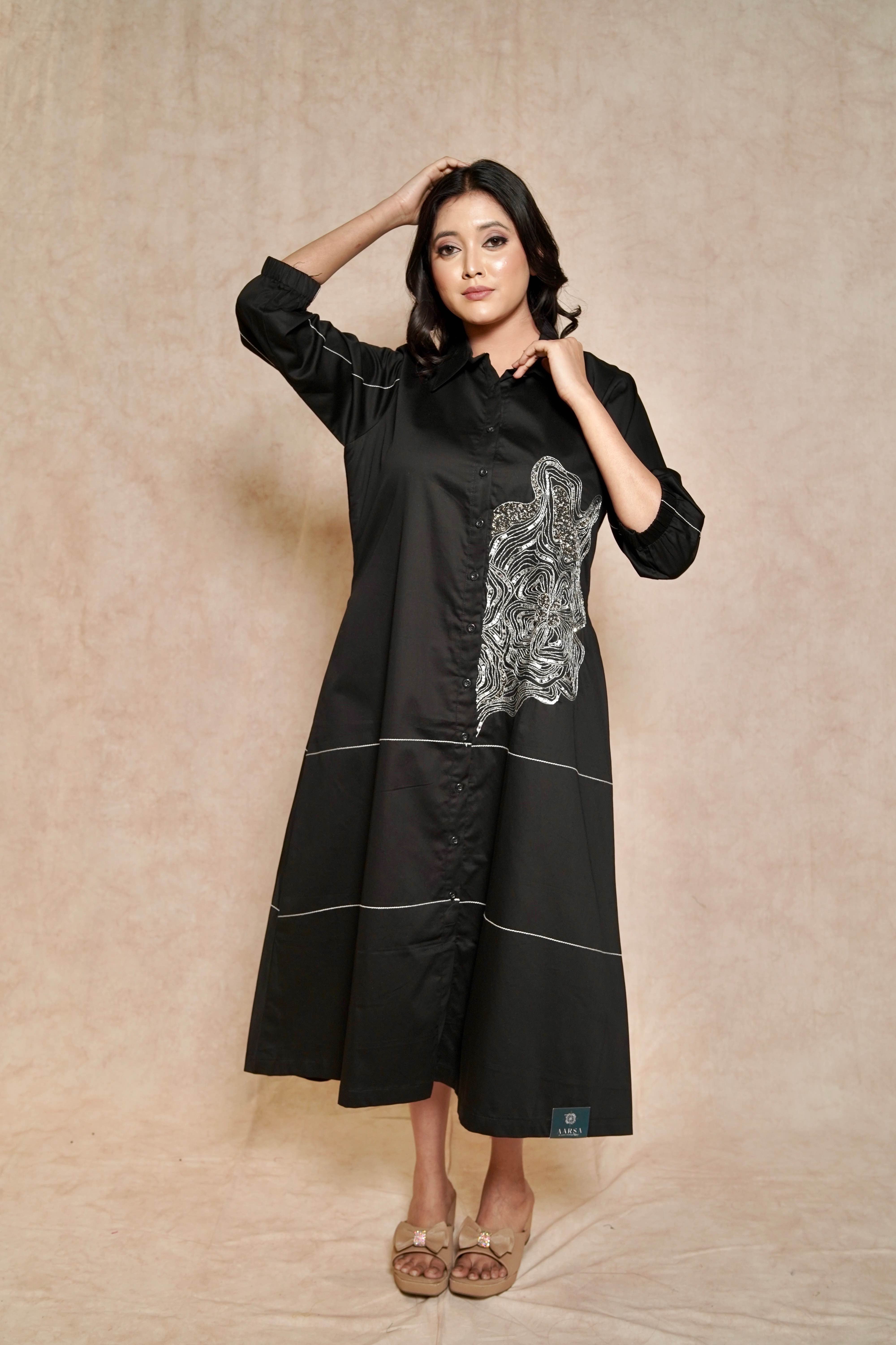 Elegant Black Dress for Women | Casual Wear Dresses Elegant Black Dress for Women | Casual Wear Dresses