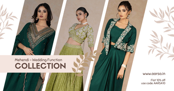 Top Mehendi Outfits for Brides, Bridesmaids, and Guests