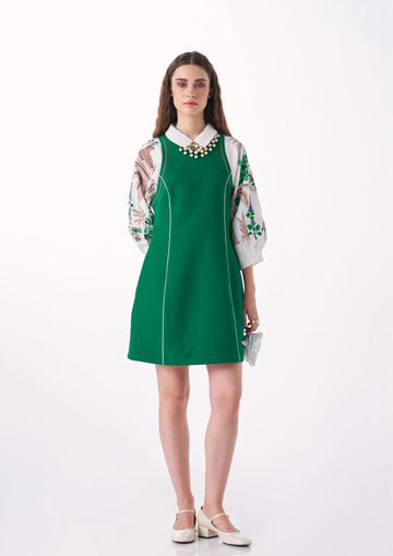 MARSHELLOW DRESS EMERALD