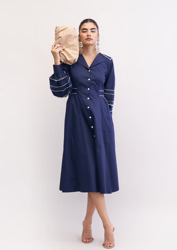 SEYA DRESS NAVY