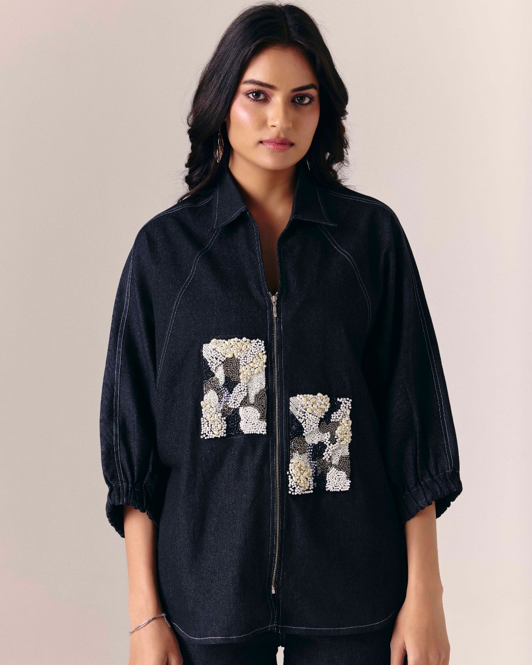 COSMO NIGHT SHIRT WITH NIGHT LINE BOTTOM