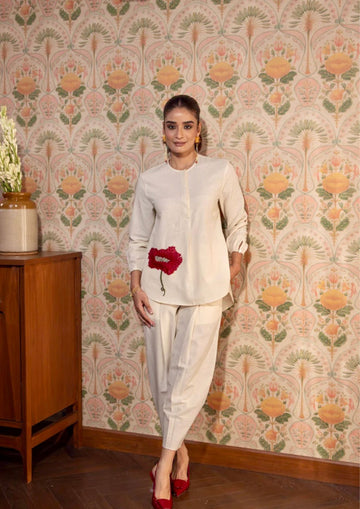 FLORIAN LINEN CORDSET