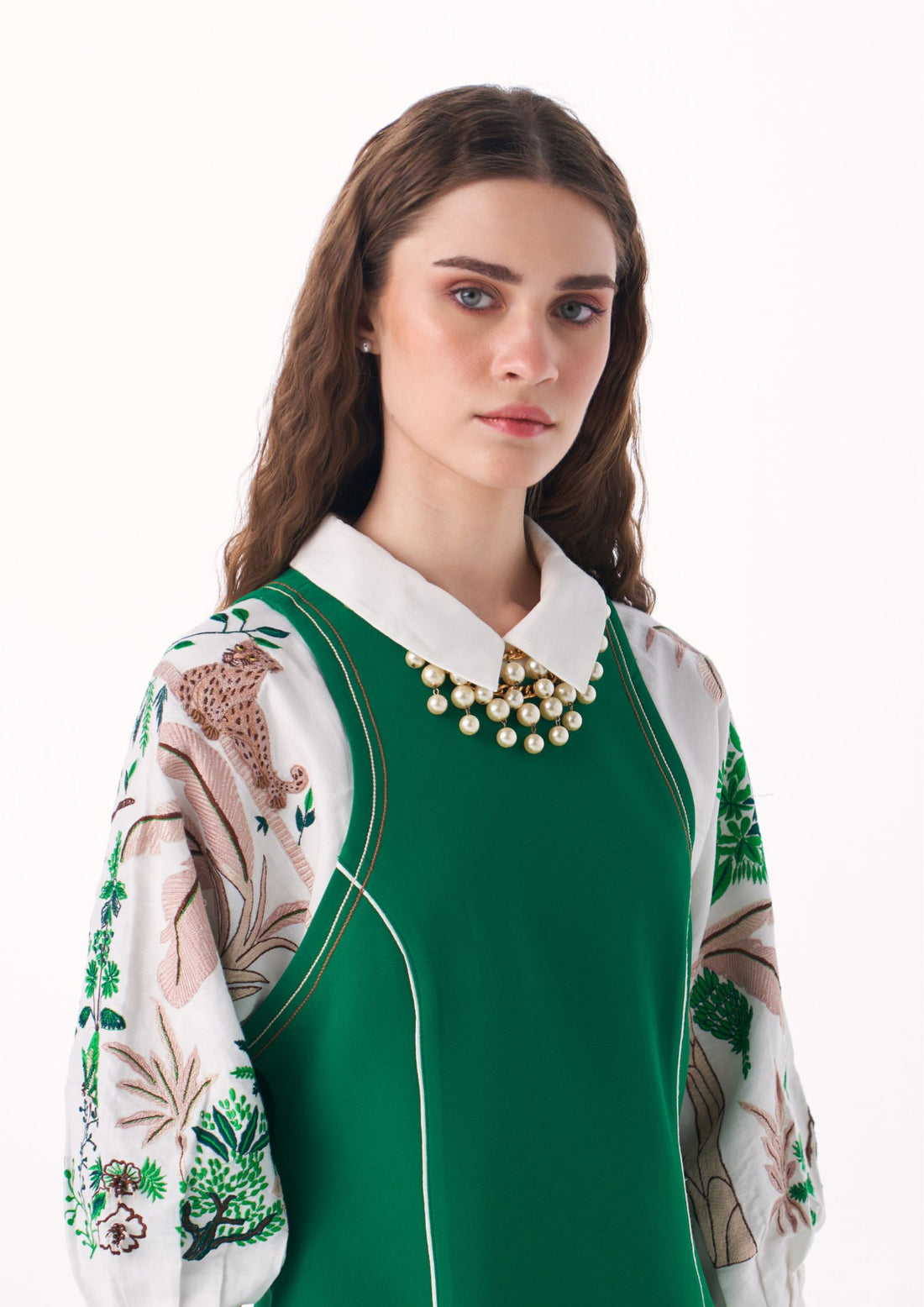 MARSHELLOW DRESS EMERALD