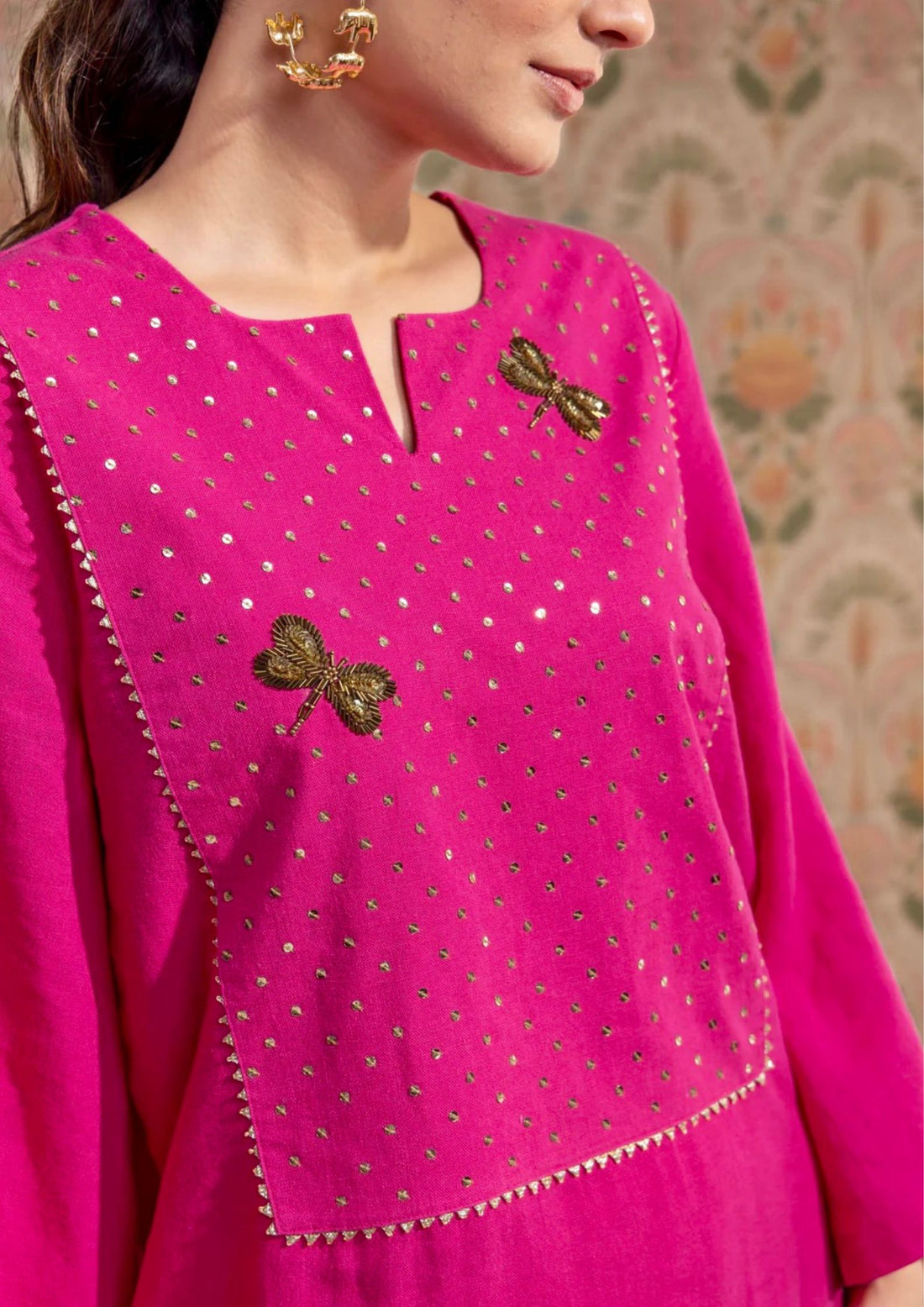 ALORA BUTTERFLY KURTA SET