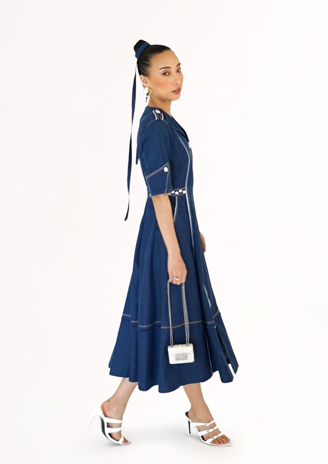 MAGNOLIA BLUE DENIM DRESS