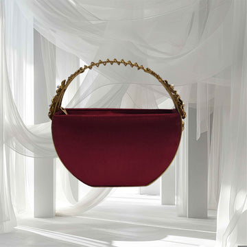Cleopatra Deep Red Bag