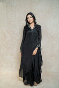black-kurta-palazzo-set-for-women
