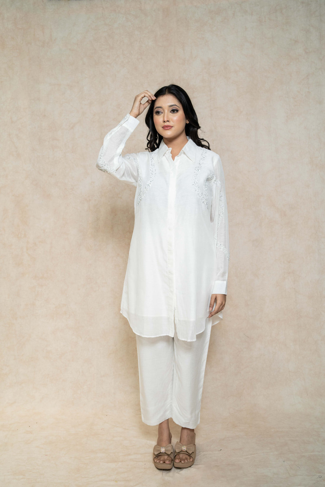 white-kurta-set-for-women-with-beadwork