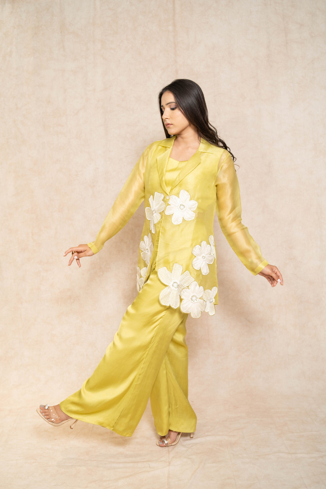 lemon-yellow-co-ord-set-for-women
