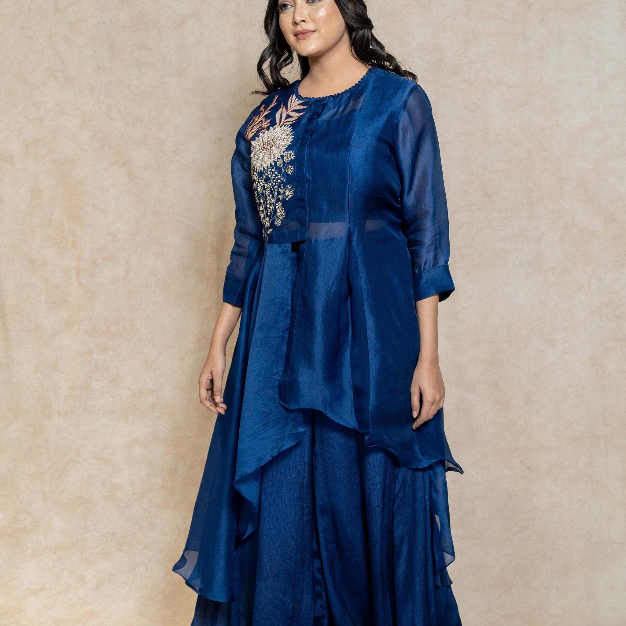 royal-blue-kurta-palazzo-set-for-women